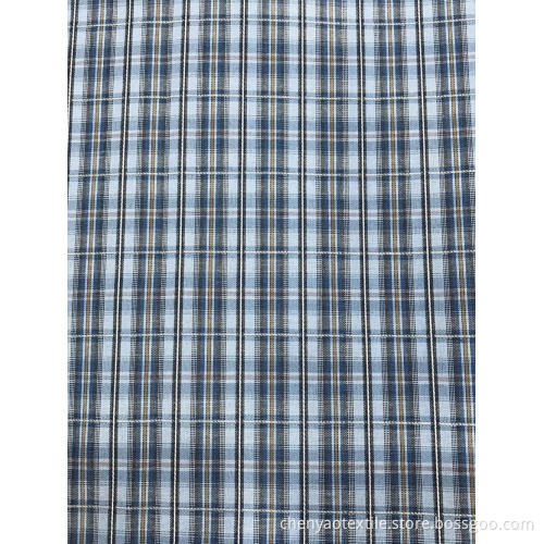T/C (40%Cotton 60%Polyester) Woven Yarn-dyed Plaid Fabric